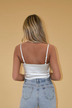 Load image into Gallery viewer, White Sweetheart Corset Crop Top
