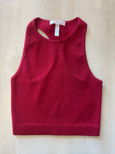 Load image into Gallery viewer, Ribbed High Neck Cami
