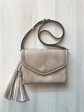 Load image into Gallery viewer, Braided Flapover Crossbody (3 colors available)
