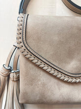 Load image into Gallery viewer, Braided Flapover Crossbody (3 colors available)
